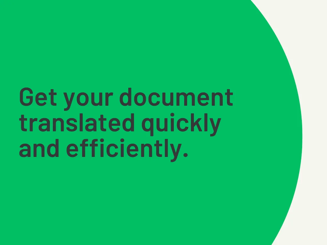 Document Translation with Advanced Technology