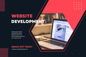 A simple website (Landing page)