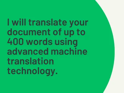Document Translation with Advanced Technology
